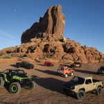 2016 Moab Easter Jeep® Safari concepts (from left to right): Je