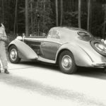 Highlight: A replica of the “Manuelaâ€, a Horch 853 Coupé. In 1937, Auto Union had this luxury car made for Bernd Rosemeyer, its most famous racing car driver.